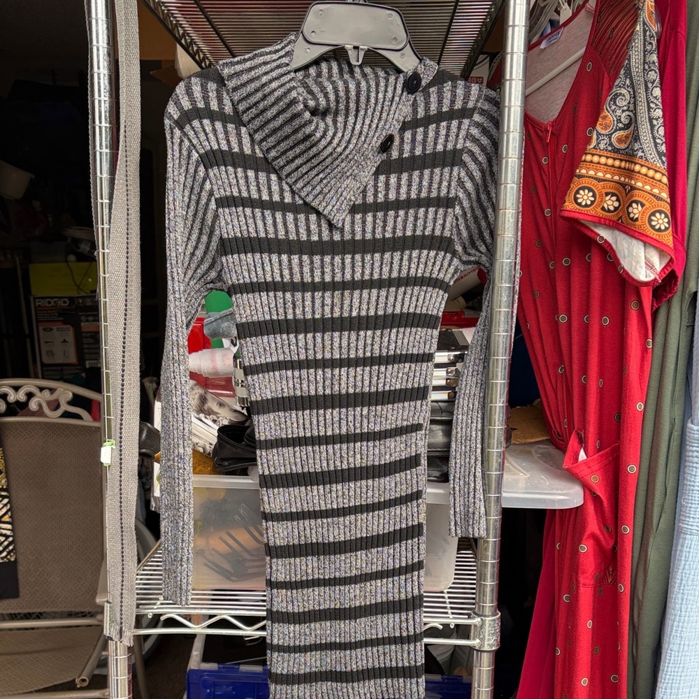 TRUE ROCK, XXSm, Black and Gray Knit Sweater. No Stains, barely worn.